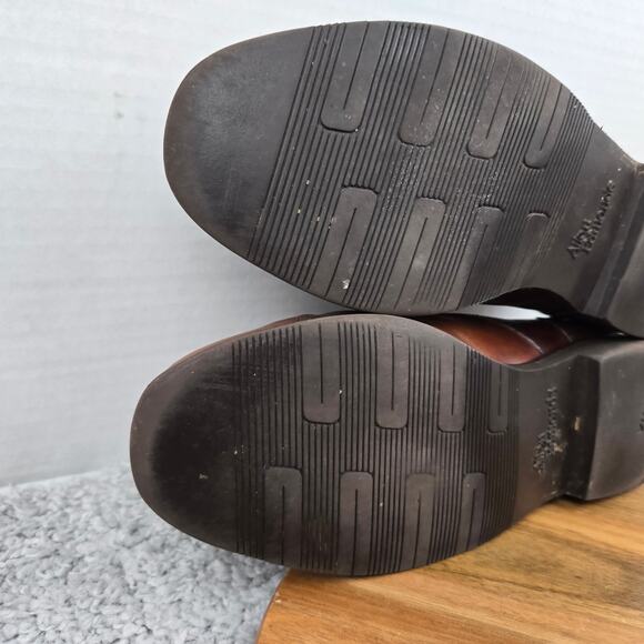 Allen Edmonds Mens 10.5E Ellsworth Brown Cap Toe Office Oxford Dress Shoe 3968 - Picture 9 of 12